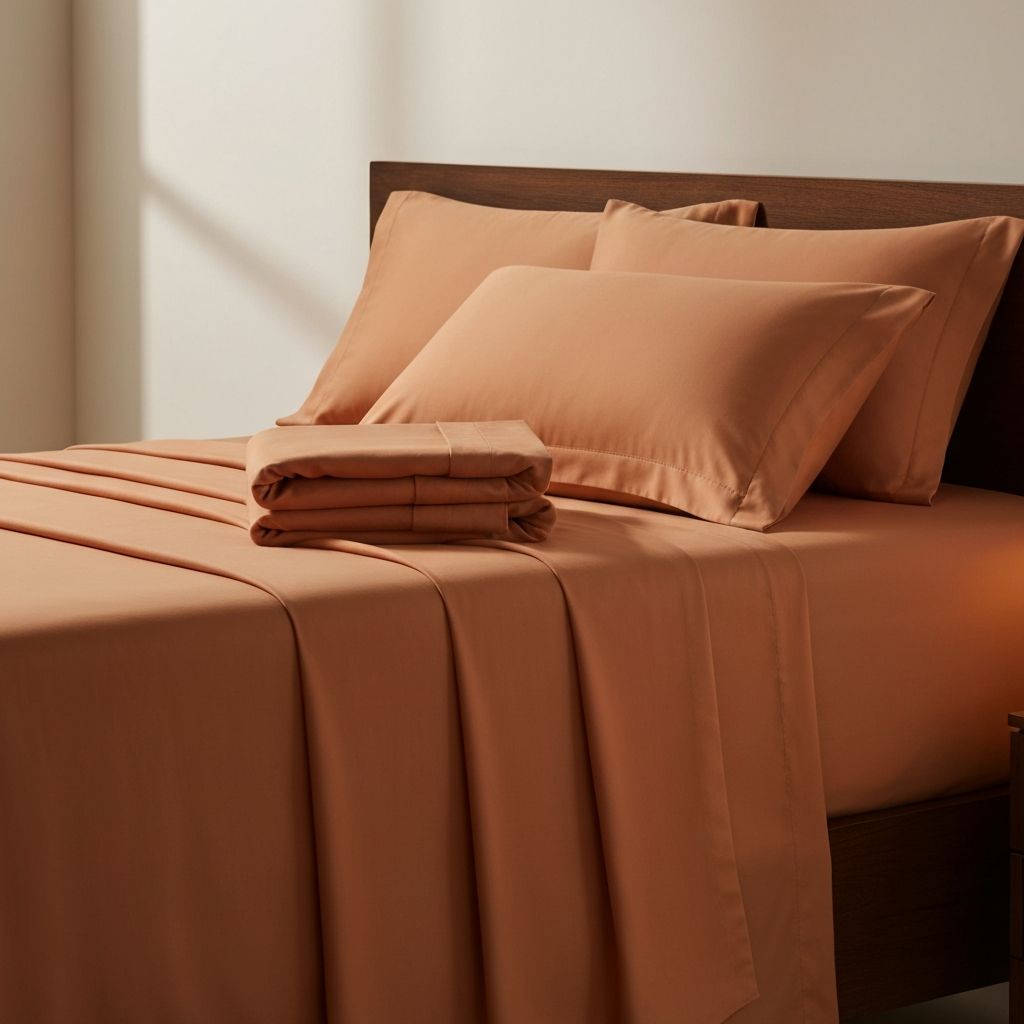 Alaskan King Organic Cotton Sheet Set — custom 108 x 108 inch size